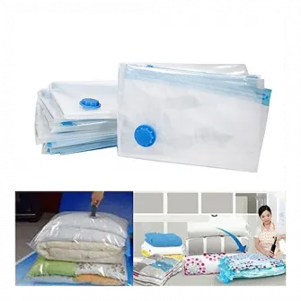 Set 6 saci vidare si pompa, Kring, transparent