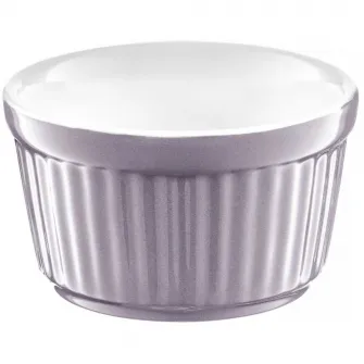 Set 6 vase ramekin, Ambition Ginger, ceramica, 9 cm / 150ml, violet