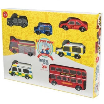 Набор из 7 автомобилей Le Toy Van - автомобили Лондона