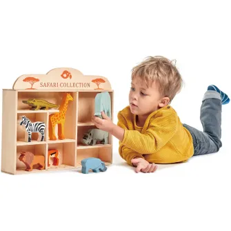 Набор из 8 деревянных фигурок Tender Leaf Toys - Животные сафари
