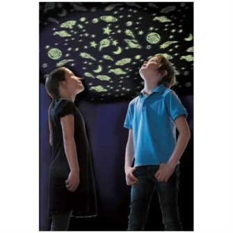 Set abtibild Brainstorm reflectorizant - Corpuri ceresti, 500 piese