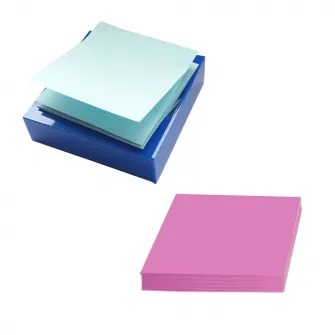Set Acvila 5 sticky-notes 76*76 in Z + dispenser plastic