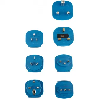 Set adaptor pentru priza Brennenstuhl 7 in1, universal peste 150 de tari