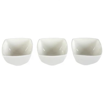 Set Boluri patrate servire, Ambition Salsa, 8.25cm, 3 piese