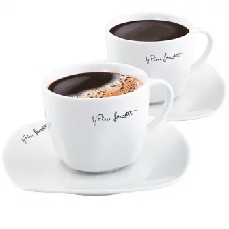 Set cafea Lamart Dine, portelan, 4 piese, 90 ml