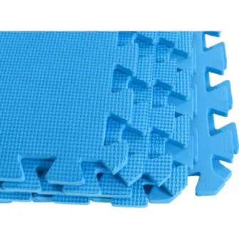 Set covoras de protectie, Tatami Albastru, Gorilla Sports, 8 bucati