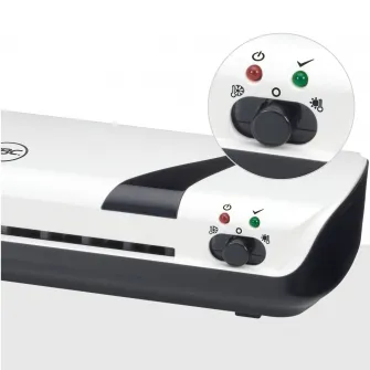 Set Craft GBC, 4 in 1, include laminator Insipre+ A4, trimmer, rotunjitor, 5 folii laminare A4, alb