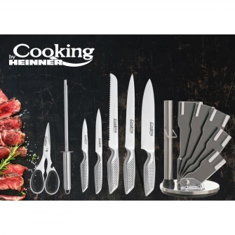 Set cutite Cooking by Heinner Magnium, 8 piese