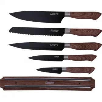 Set cutite pentru bucatarie Cooking by Heinner Perfecto, 6 piese