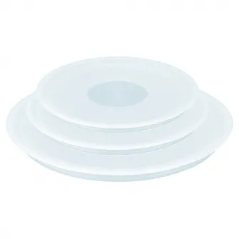 Set de 3 capace Tefal, plastic, 16/18/20 cm