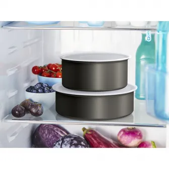 Set de 3 capace Tefal, plastic, 16/18/20 cm