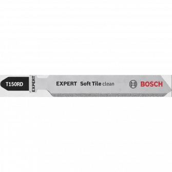 Set de 3 panze de fierastrau vertical Bosch Expert Soft Tile clean T 150 RD 2608900567, 80 mm lungime