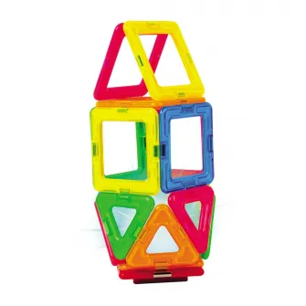 Set de constructie magnetic Magformers - Neon Led, 31 piese