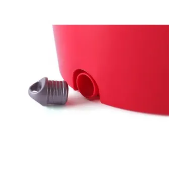 Set de curatenie Kring Simone, galeata cu centrifuga plastic si 2 rezerve mop