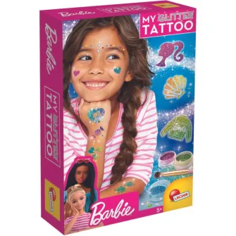 Set de infrumusetare Lisciani Barbie - My Glitter Tatoo