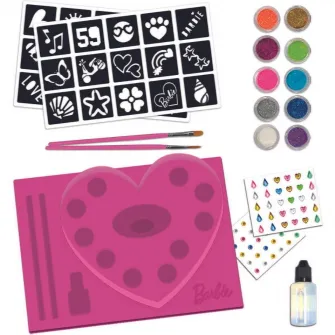 Set de infrumusetare Lisciani Barbie - My Glitter Tatoo