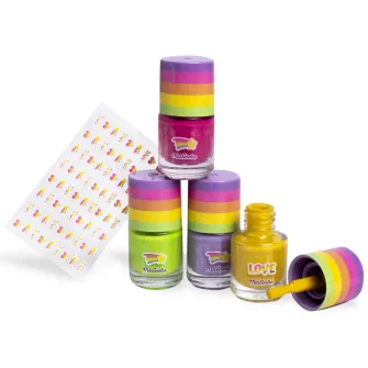 Set de infrumusetare Martinelia - Super girl, Set pentru unghii