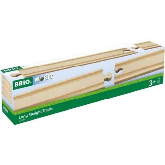Set de joaca Brio - Sine de tren lungi si drepte