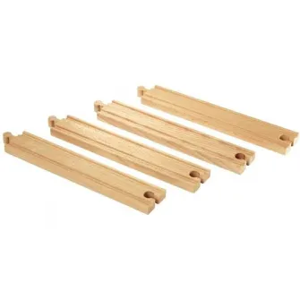 Set de joaca Brio - Sine de tren lungi si drepte