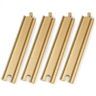 Set de joaca Brio - Sine de tren lungi si drepte