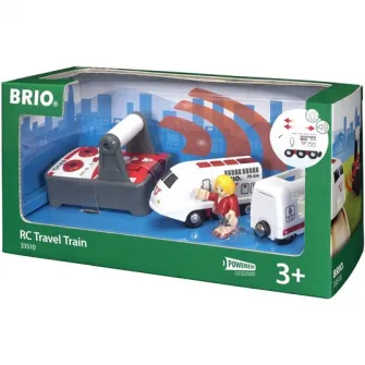 Set de joaca Brio - Tren de calatori, cu telecomanda