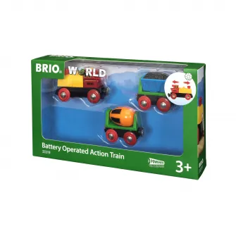 Set de joaca Brio - Trenulet cu baterii