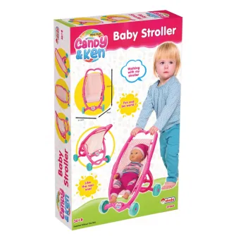 Set de joaca Dede Candy  Ken - Carucior pentru beleusi