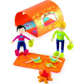 Set de joaca din lemn Hape - Furgoneta de aventura