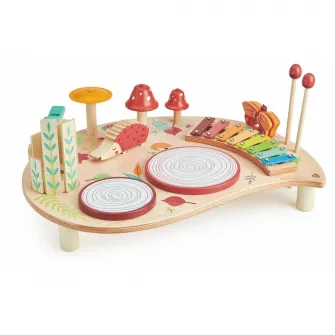 Set de joaca din lemn Tender Leaf Toys - Masuta muzicala