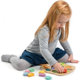 Деревянный игровой набор Tender Leaf Toys - Считаем желуди