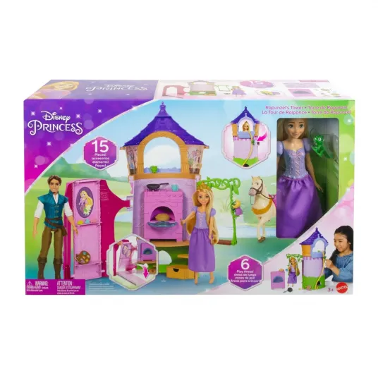 Set de joaca Disney Princess - Turnul Printesei Rapunzel