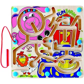 Set de joaca Hape, Labirint magnetic - Ferma distractiva