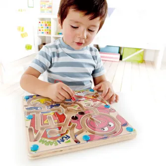 Set de joaca Hape, Labirint magnetic - Ferma distractiva