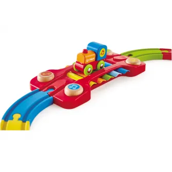 Set de joaca Hape - Sina de tren senzoriala