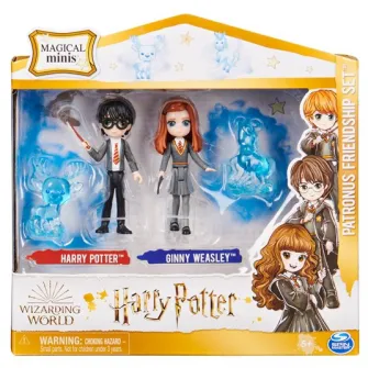 Set de joaca Harry Potter - Magical Minis, Harry Potter si Ginny Weasley