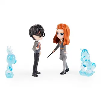 Set de joaca Harry Potter - Magical Minis, Harry Potter si Ginny Weasley