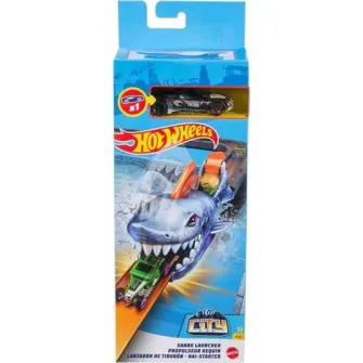 Игровой набор Hot Wheels City - пусковая установка для акул
