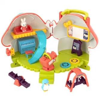 Set de joaca Mappy Casuta Iepurasului, cu mobilier si accesorii