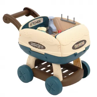 Set de joaca Mappy Cos supermarket transformabil, cu accesorii, Verde