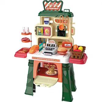 Set de joaca Mappy Happy Shopping - Supermarket, 51 piese