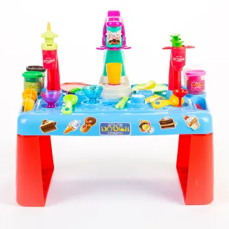 Set de joaca Mappy - Laboratorul de inghetata, plastilina cu 37 accesorii