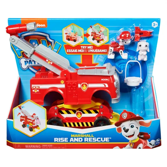 Set de joaca Paw Patrol - Vehicul de salvare, Marshall