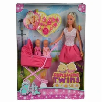 Set de joaca Steffi Love Sunshine Twins, roz