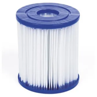 Set de piscina, Bestway, BWA 053 Steel Pro MAX, cu cadru metalic, 366cmx122cm, Poliester/PVC, Gri, fara pompa de filtrare