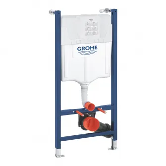 Set de toaleta, Grohe, inaltime de instalare 1,13 metri, rezervor de toaleta rapid SL, element de toaleta compact