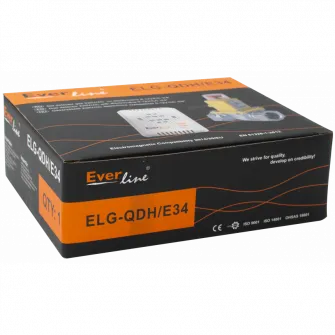 Set detector gaz cu electrovalva Everline ELG-QDH/E34, 9-12V/CC, 3/4
