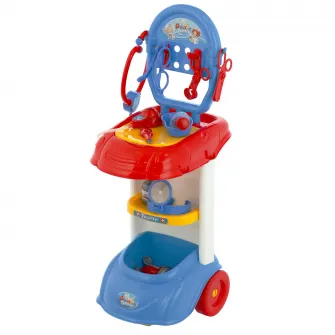Set doctor Mappy cu 12 accesorii, lumini si sunete