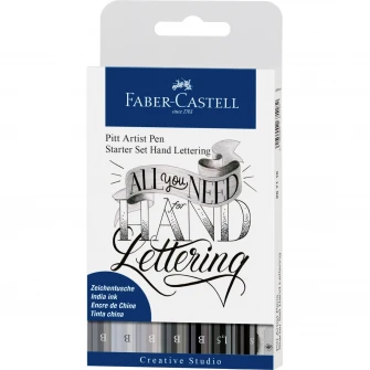Набор каллиграфических ручек Faber-Castell Pitt Artist, 8 шт.