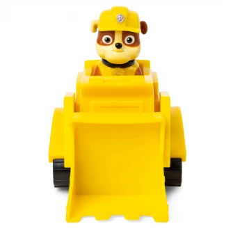 Set figurina cu vehicul Paw Patrol - Rubble, Bulldozer