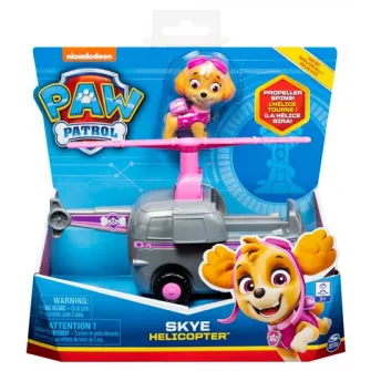 Set figurina cu vehicul Paw Patrol - Skye, Helicopter